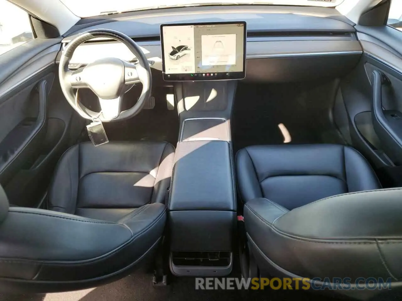 8 Photograph of a damaged car 5YJ3E1EA3NF190164 TESLA MODEL 3 2022