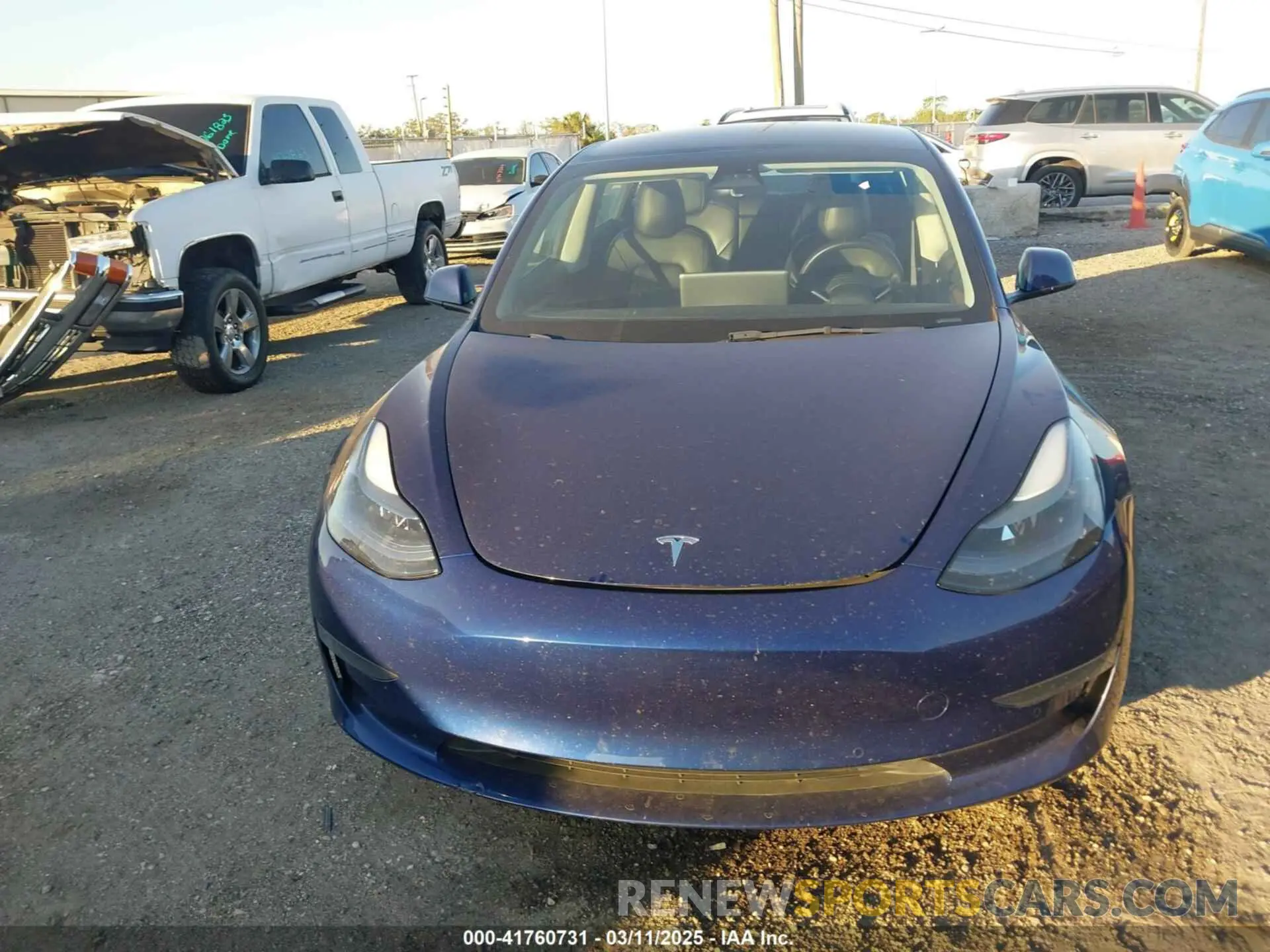 12 Photograph of a damaged car 5YJ3E1EA3NF190553 TESLA MODEL 3 2022