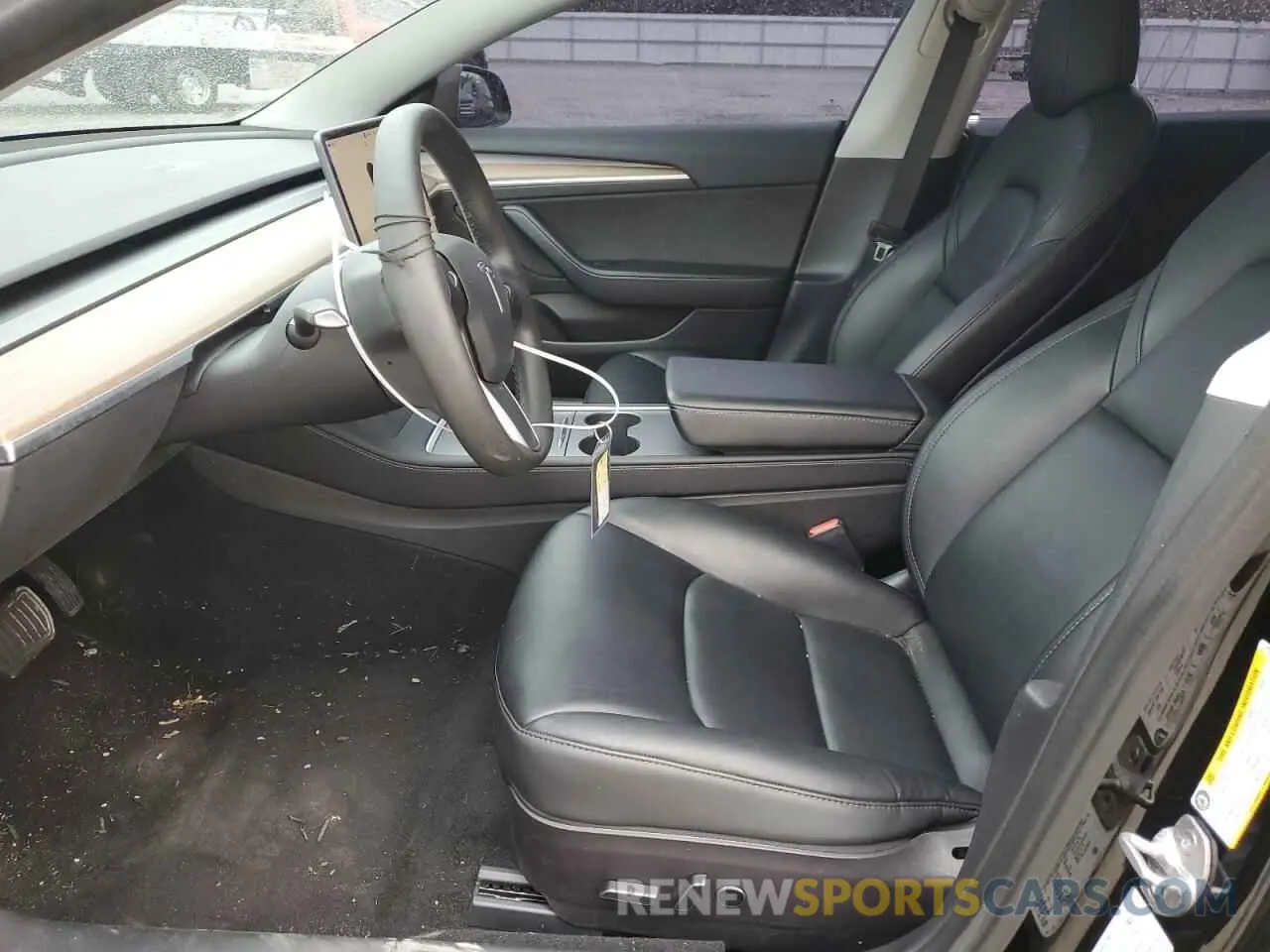 7 Photograph of a damaged car 5YJ3E1EA3NF193291 TESLA MODEL 3 2022