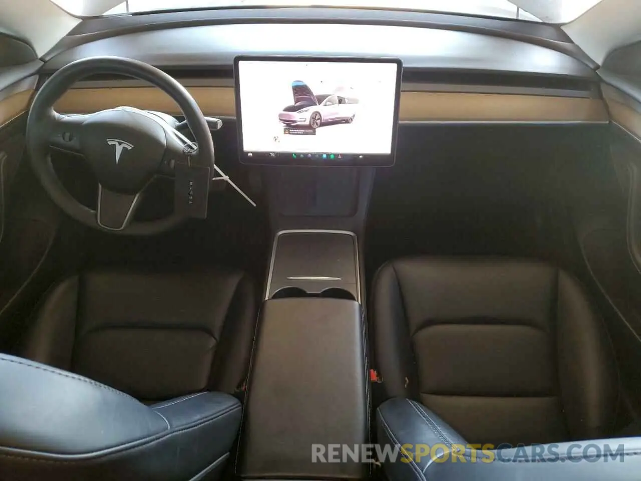 8 Photograph of a damaged car 5YJ3E1EA3NF207500 TESLA MODEL 3 2022
