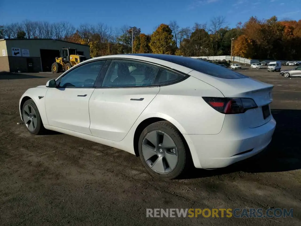 2 Photograph of a damaged car 5YJ3E1EA3NF251867 TESLA MODEL 3 2022
