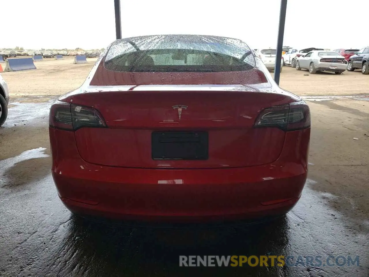 6 Фотография поврежденного автомобиля 5YJ3E1EA3NF287123 TESLA MODEL 3 2022