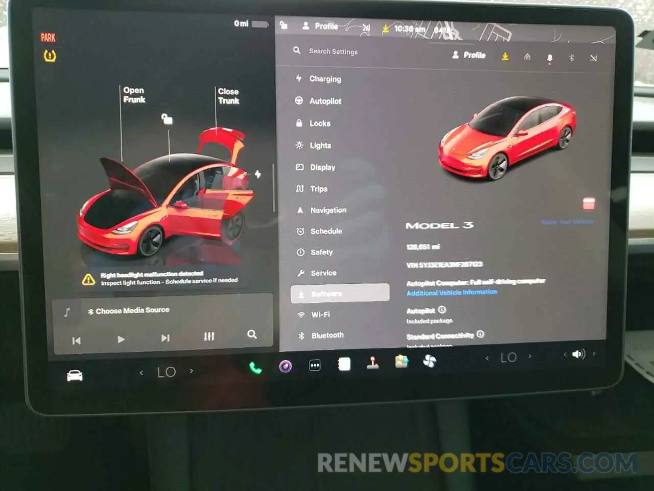 9 Фотография поврежденного автомобиля 5YJ3E1EA3NF287123 TESLA MODEL 3 2022