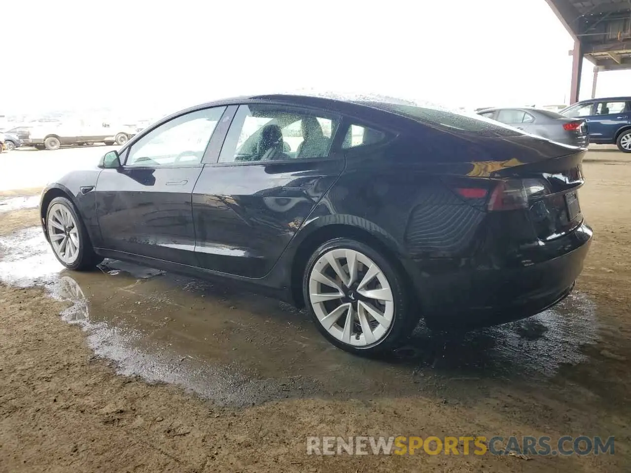 2 Photograph of a damaged car 5YJ3E1EA3NF289292 TESLA MODEL 3 2022