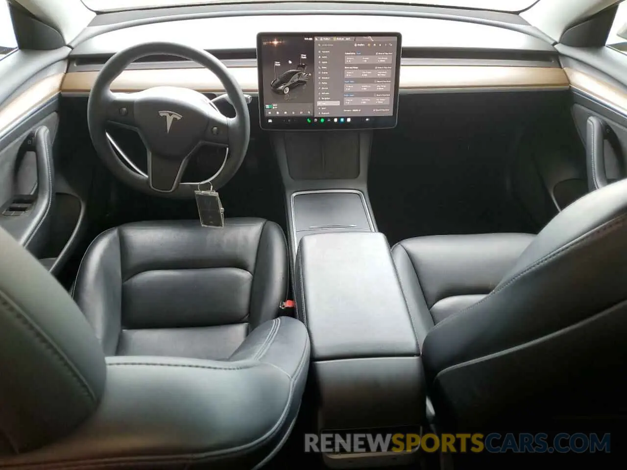 8 Photograph of a damaged car 5YJ3E1EA3NF289292 TESLA MODEL 3 2022