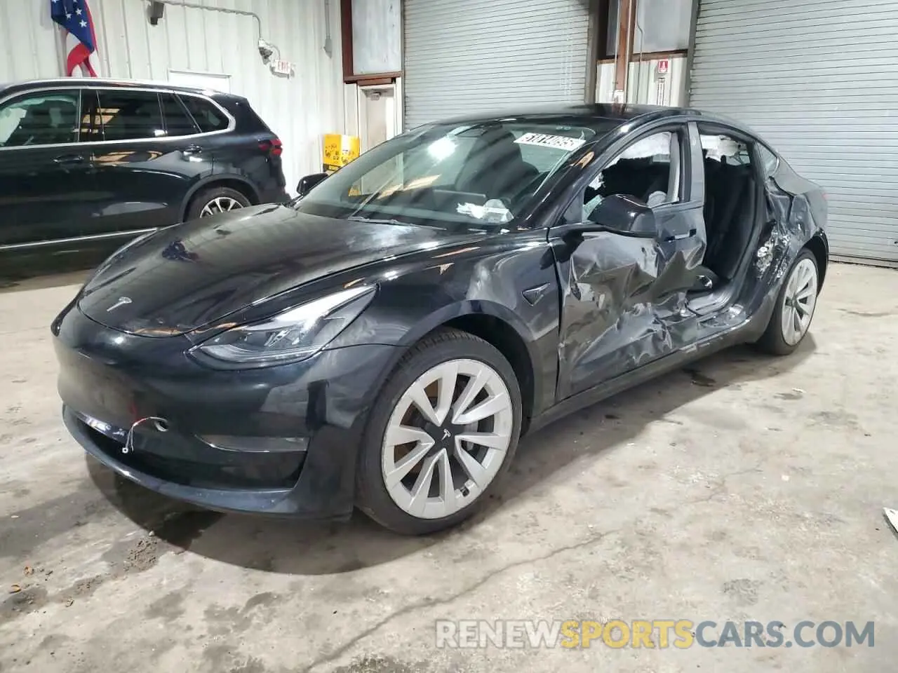 1 Фотография поврежденного автомобиля 5YJ3E1EA3NF291205 TESLA MODEL 3 2022
