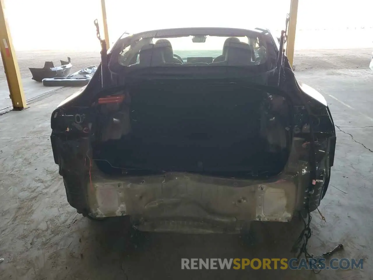 6 Фотография поврежденного автомобиля 5YJ3E1EA3NF303997 TESLA MODEL 3 2022