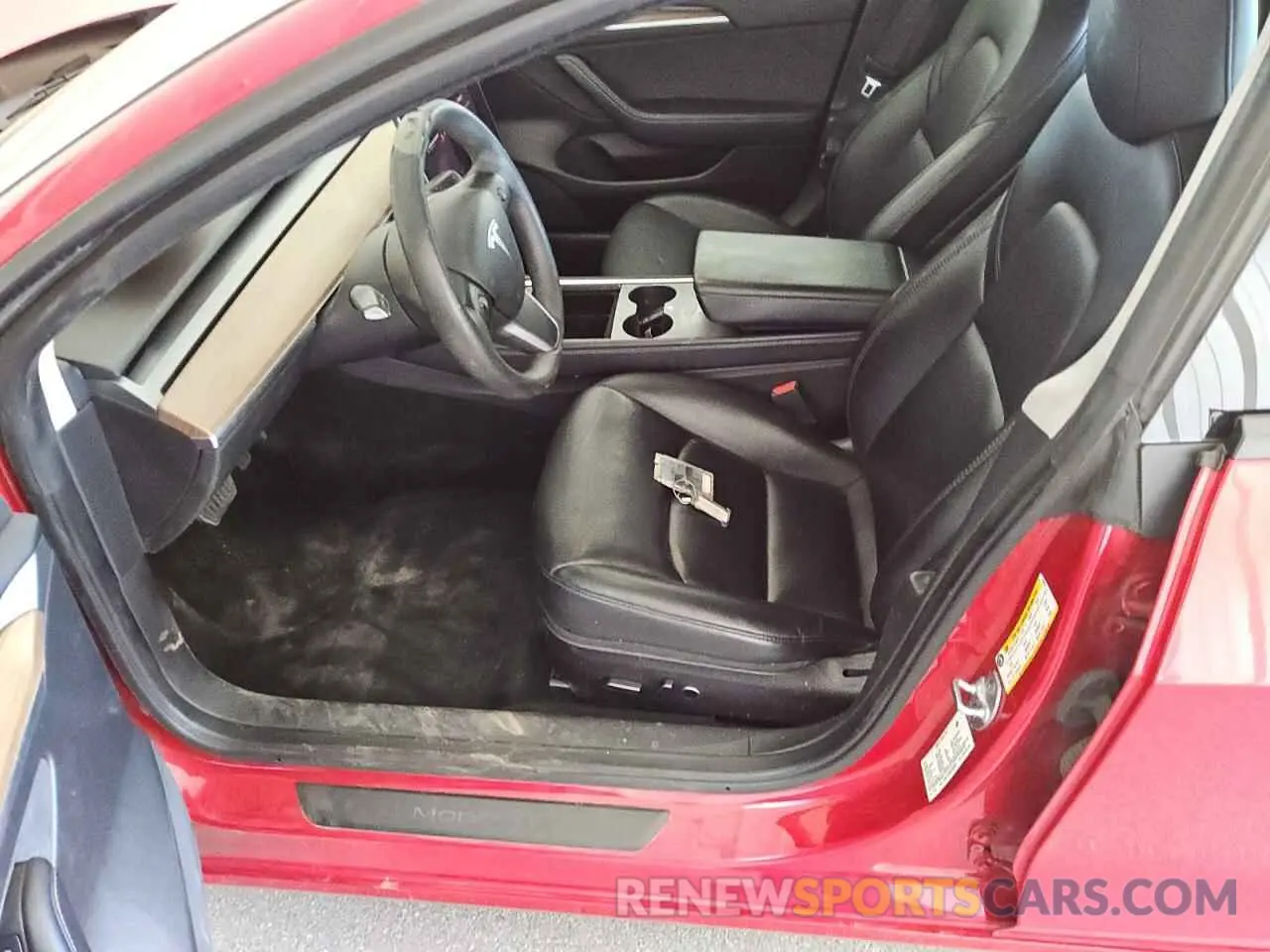 7 Photograph of a damaged car 5YJ3E1EA3NF304843 TESLA MODEL 3 2022