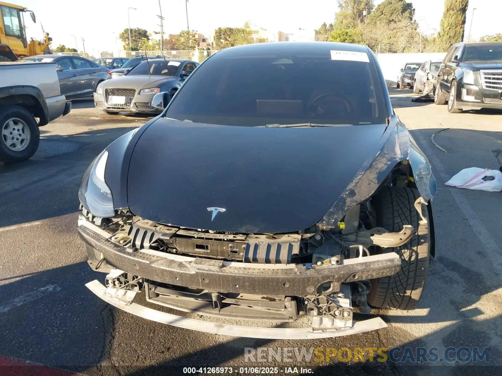 11 Photograph of a damaged car 5YJ3E1EA3NF320248 TESLA MODEL 3 2022