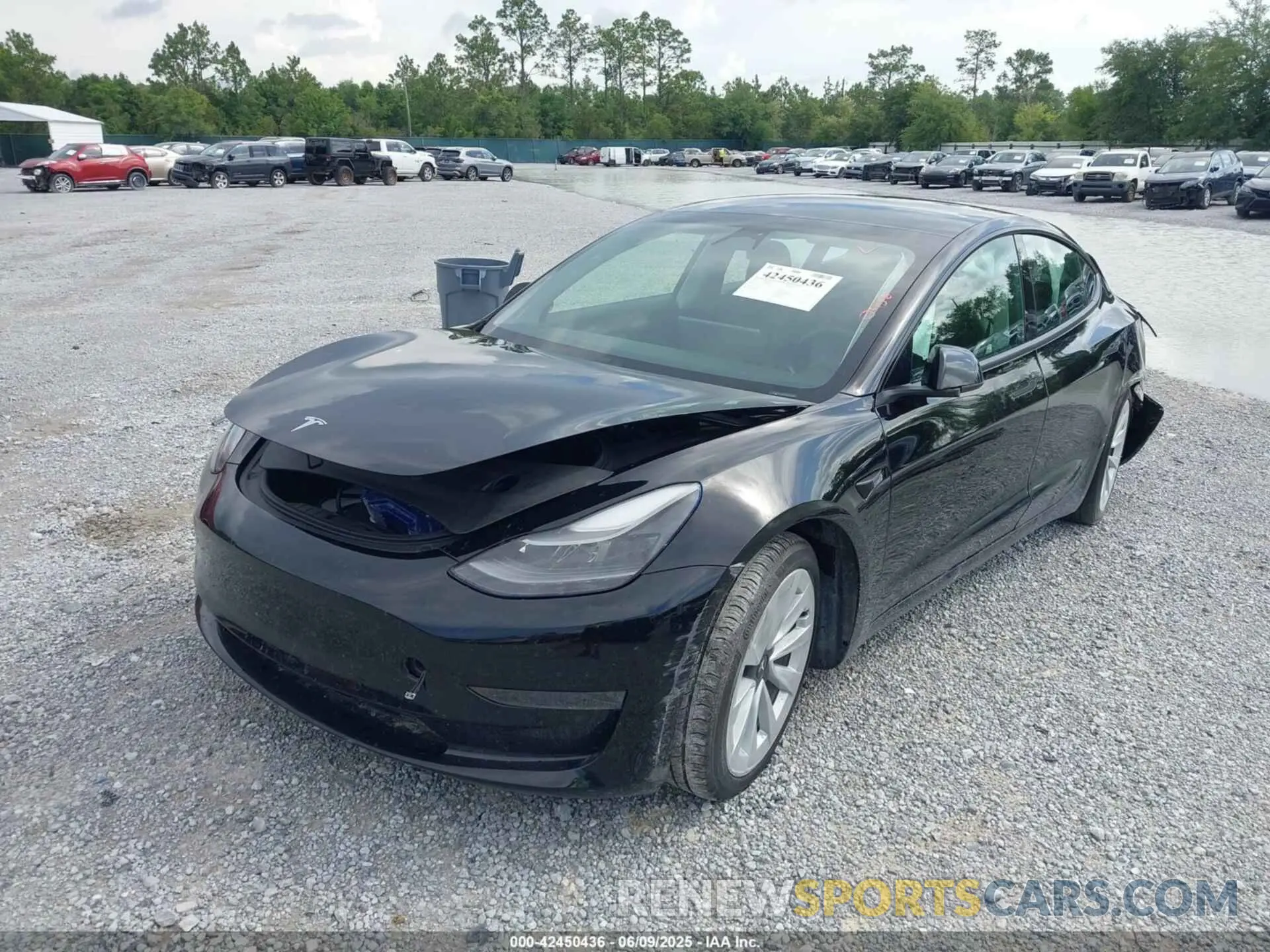 2 Фотография поврежденного автомобиля 5YJ3E1EA3NF336255 TESLA MODEL 3 2022