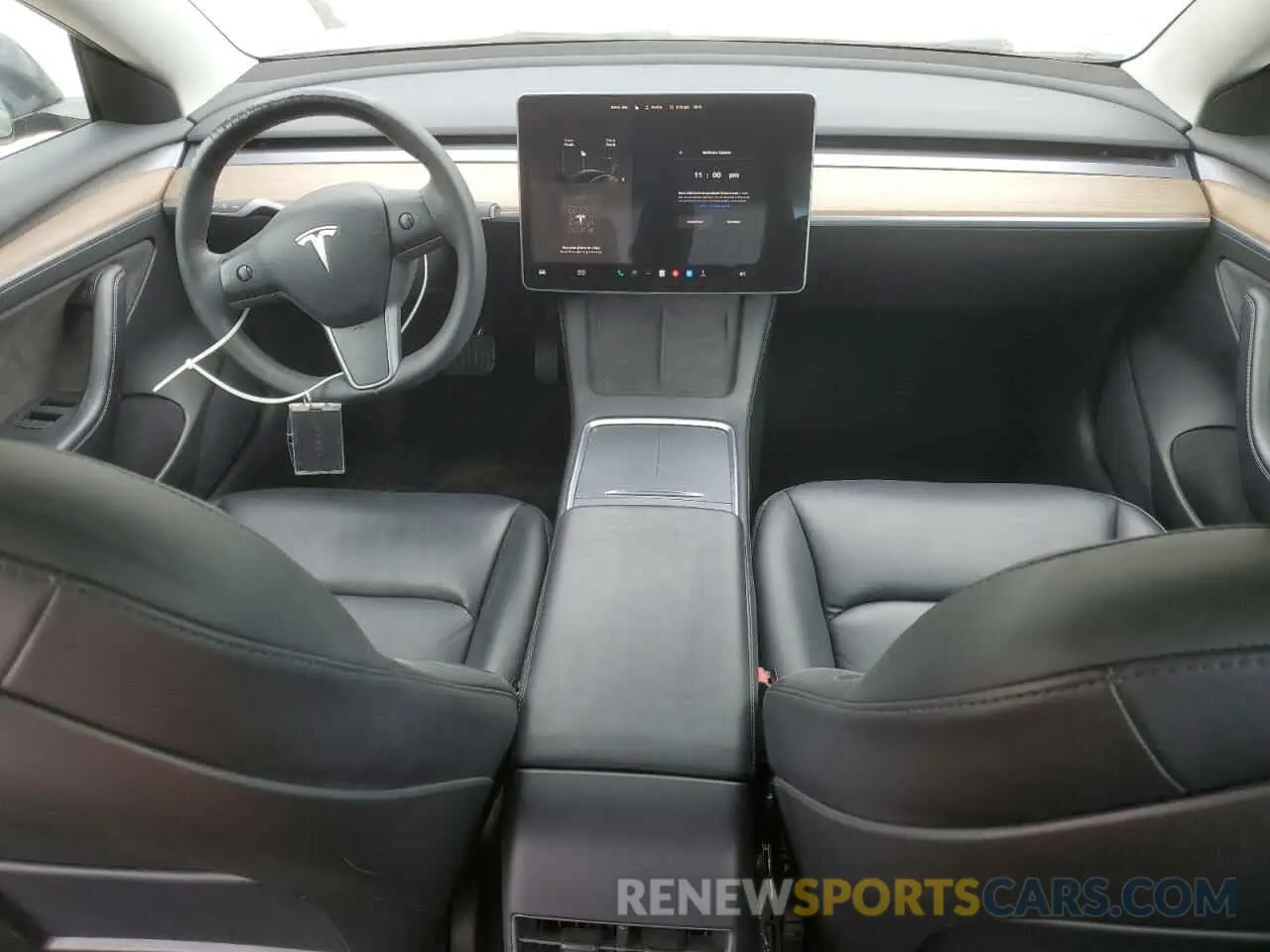8 Photograph of a damaged car 5YJ3E1EA3NF369689 TESLA MODEL 3 2022