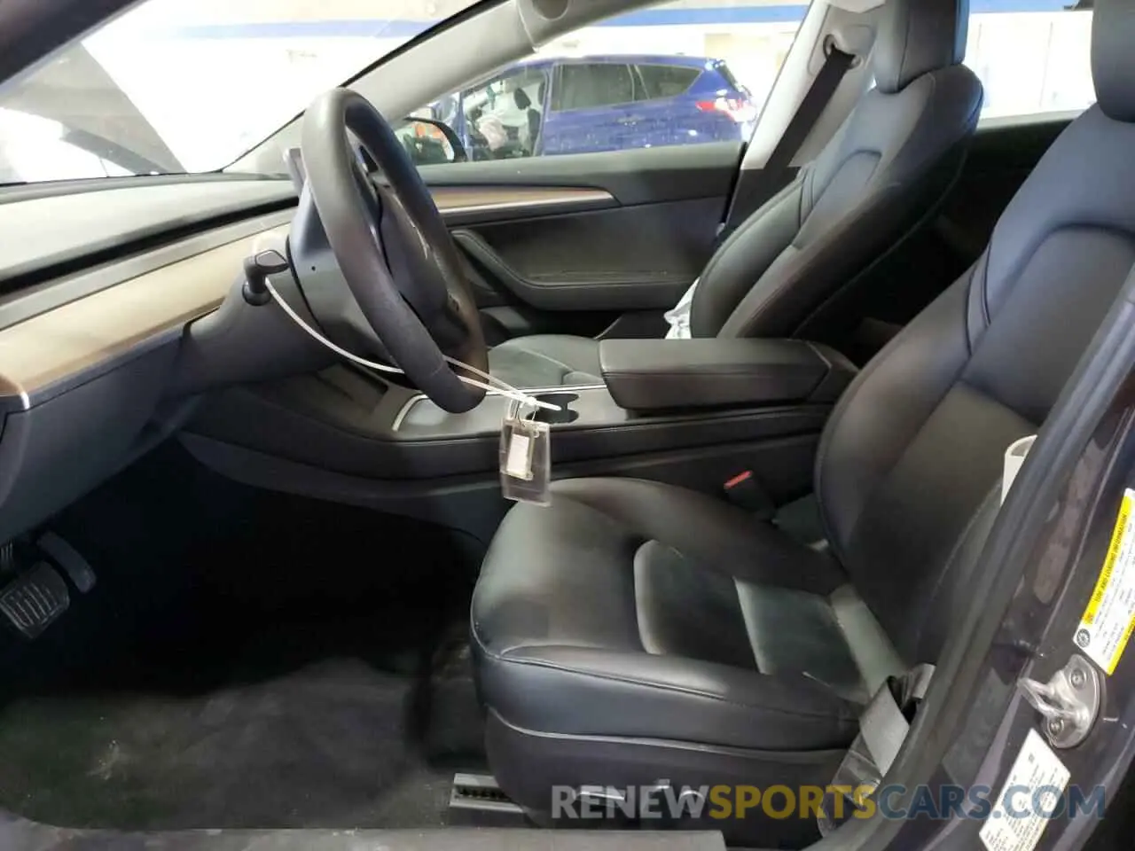 7 Photograph of a damaged car 5YJ3E1EA3NF370048 TESLA MODEL 3 2022