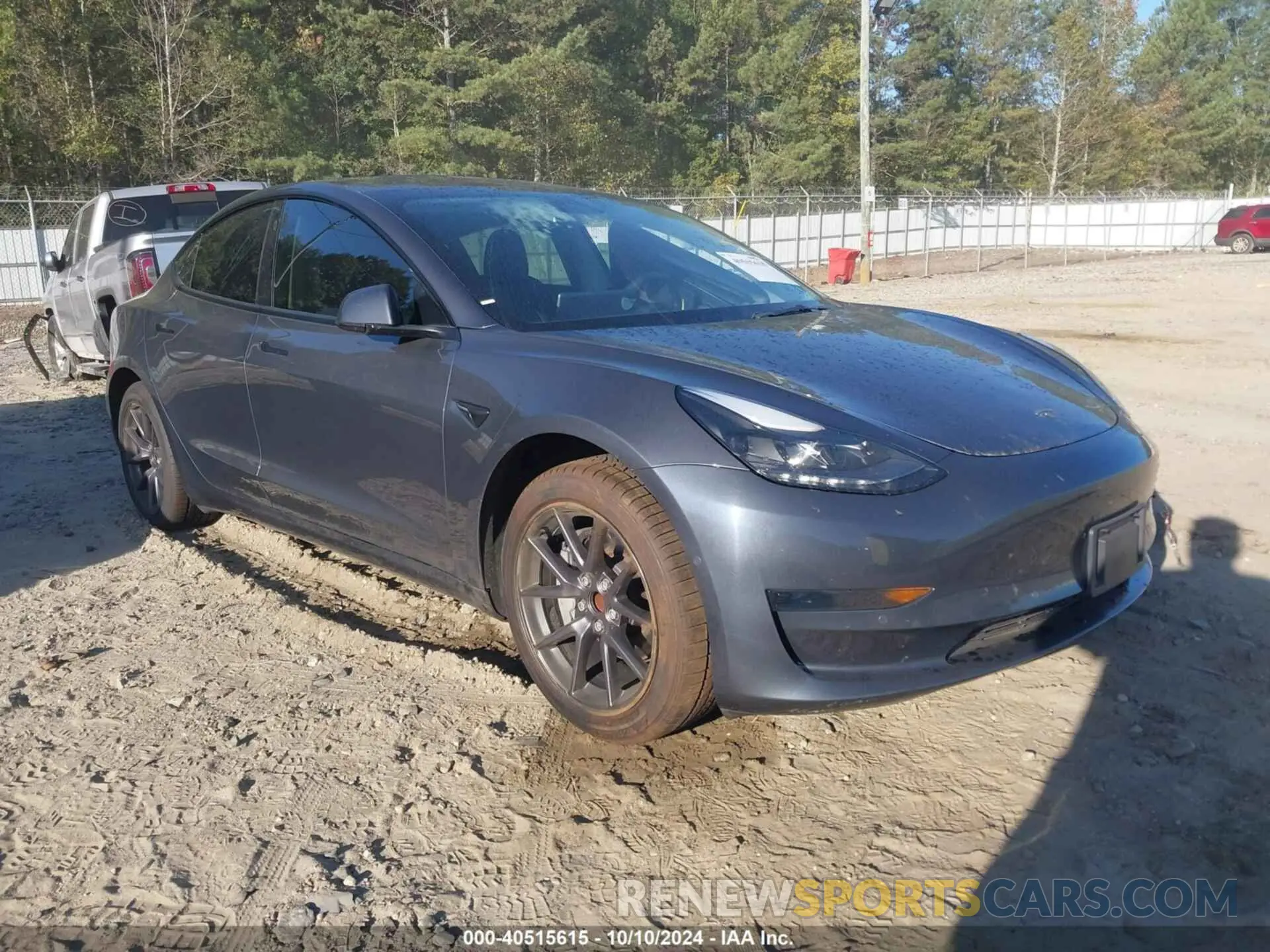 1 Фотография поврежденного автомобиля 5YJ3E1EA3NF370051 TESLA MODEL 3 2022