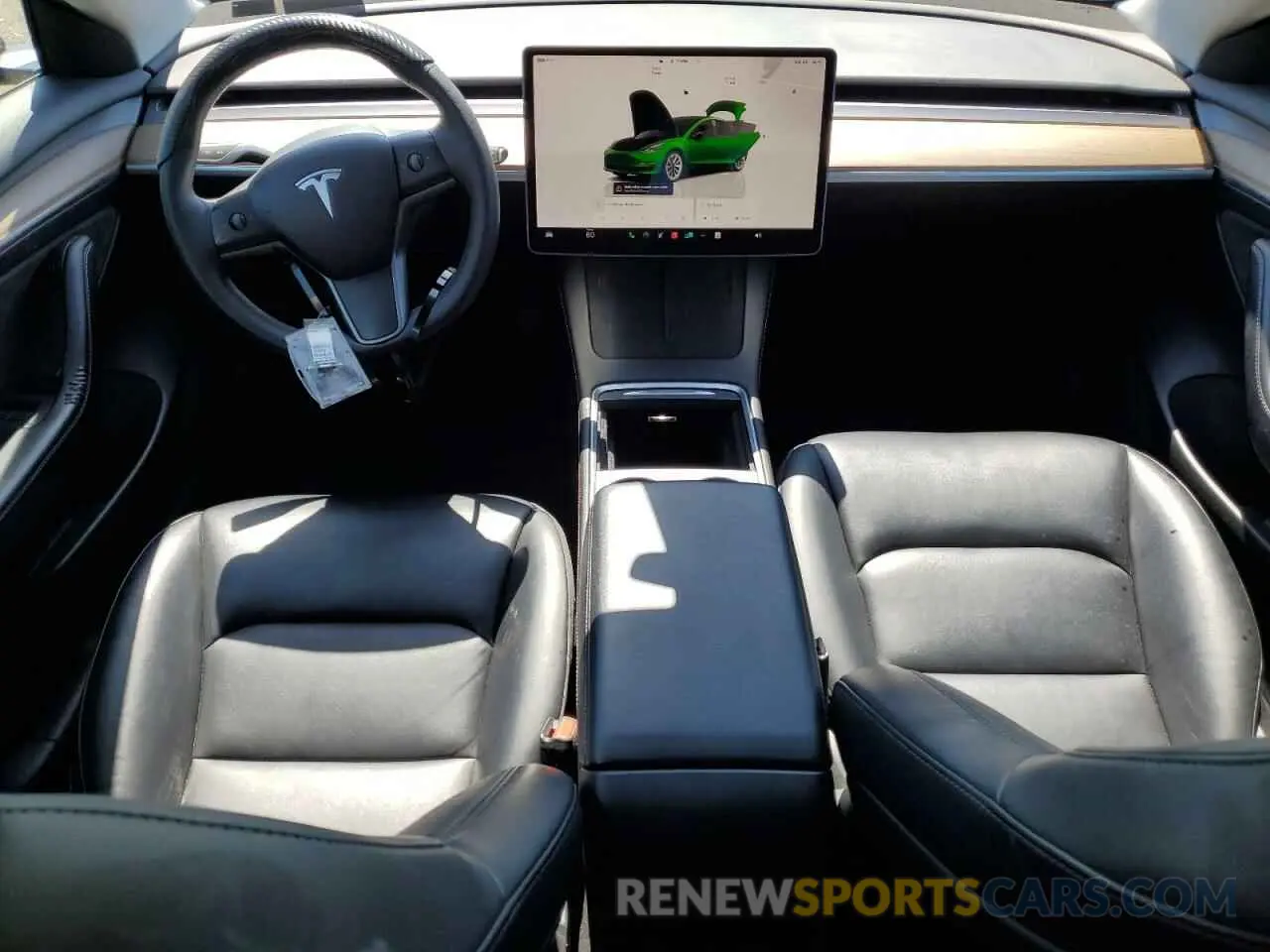 8 Photograph of a damaged car 5YJ3E1EA3NF370115 TESLA MODEL 3 2022