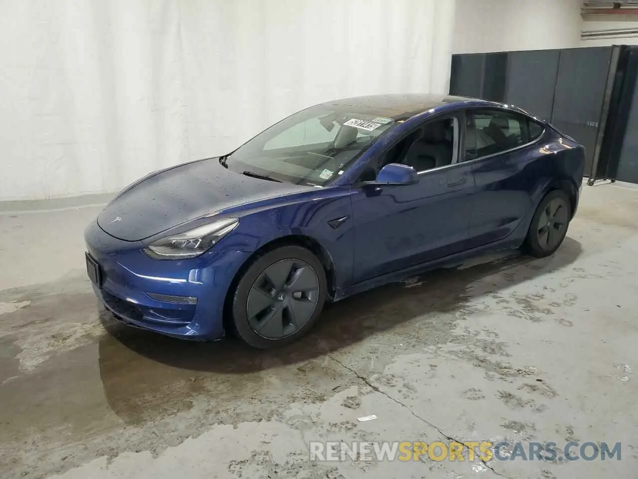 1 Фотография поврежденного автомобиля 5YJ3E1EA3NF370714 TESLA MODEL 3 2022