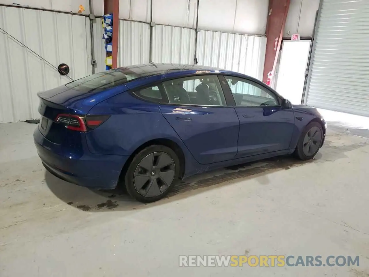 3 Фотография поврежденного автомобиля 5YJ3E1EA3NF370714 TESLA MODEL 3 2022