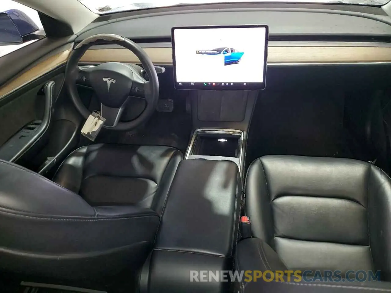 8 Фотография поврежденного автомобиля 5YJ3E1EA3NF370714 TESLA MODEL 3 2022
