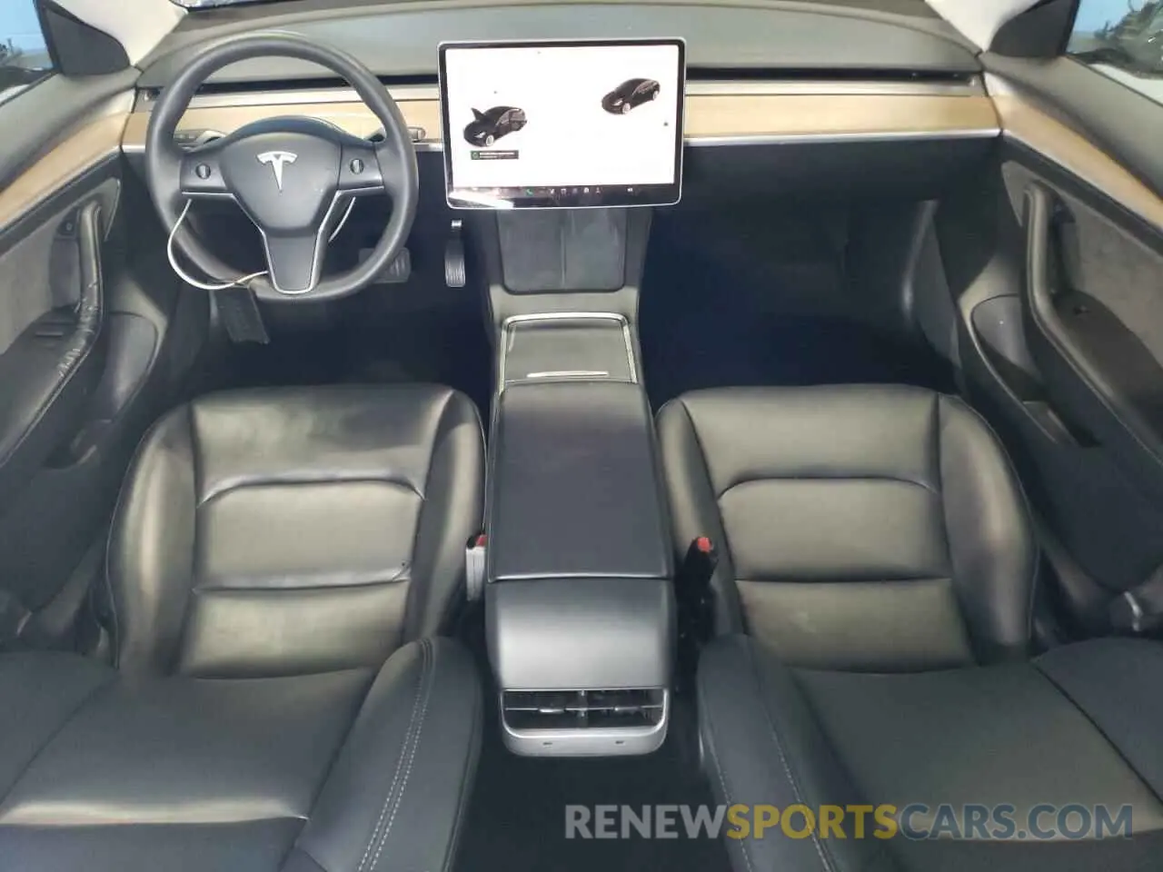 8 Photograph of a damaged car 5YJ3E1EA3NF371328 TESLA MODEL 3 2022