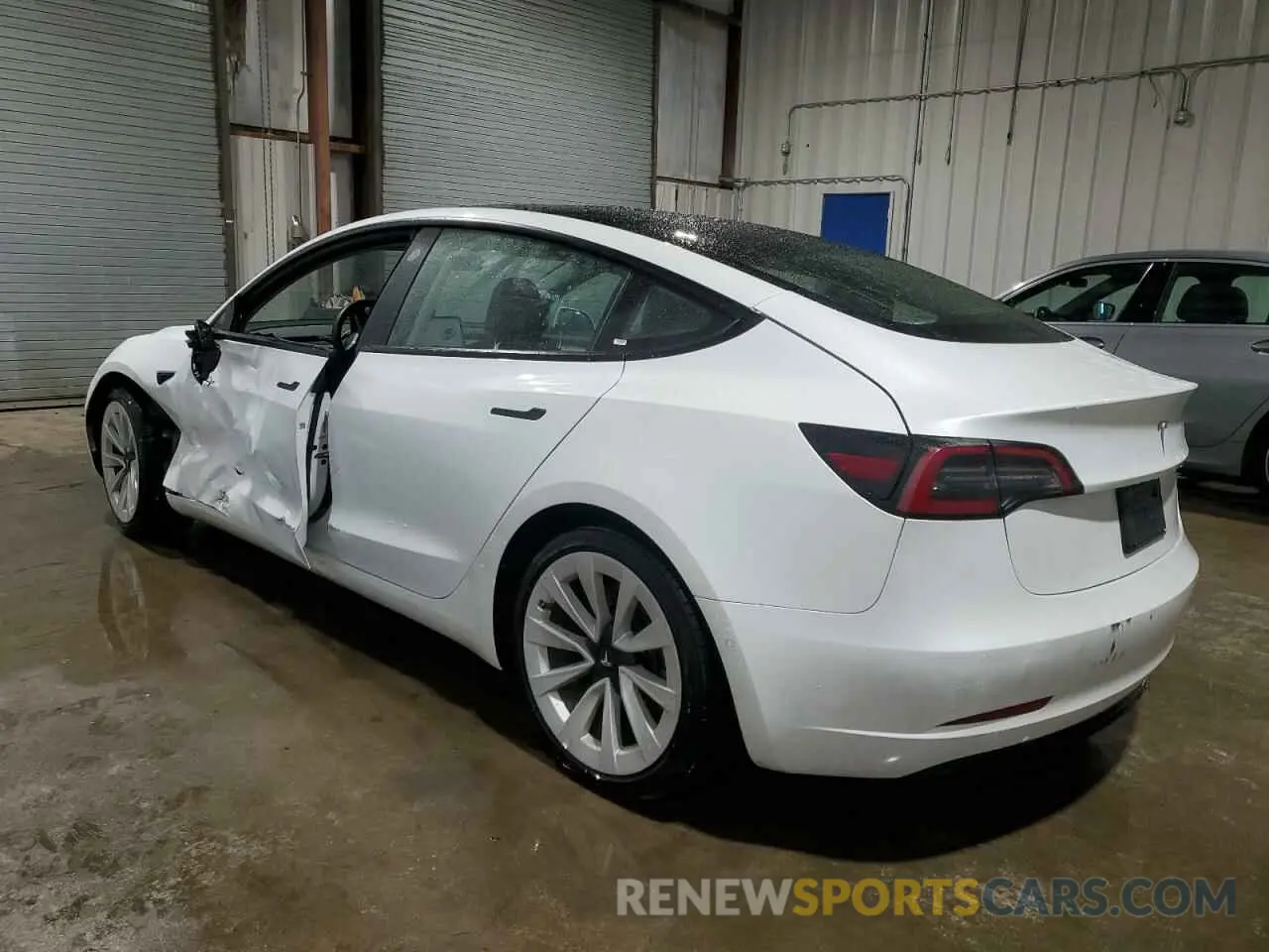 2 Фотография поврежденного автомобиля 5YJ3E1EA3NF371376 TESLA MODEL 3 2022