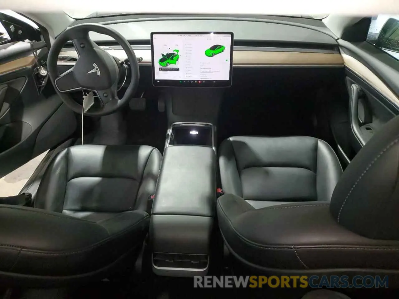 8 Фотография поврежденного автомобиля 5YJ3E1EA3NF371376 TESLA MODEL 3 2022