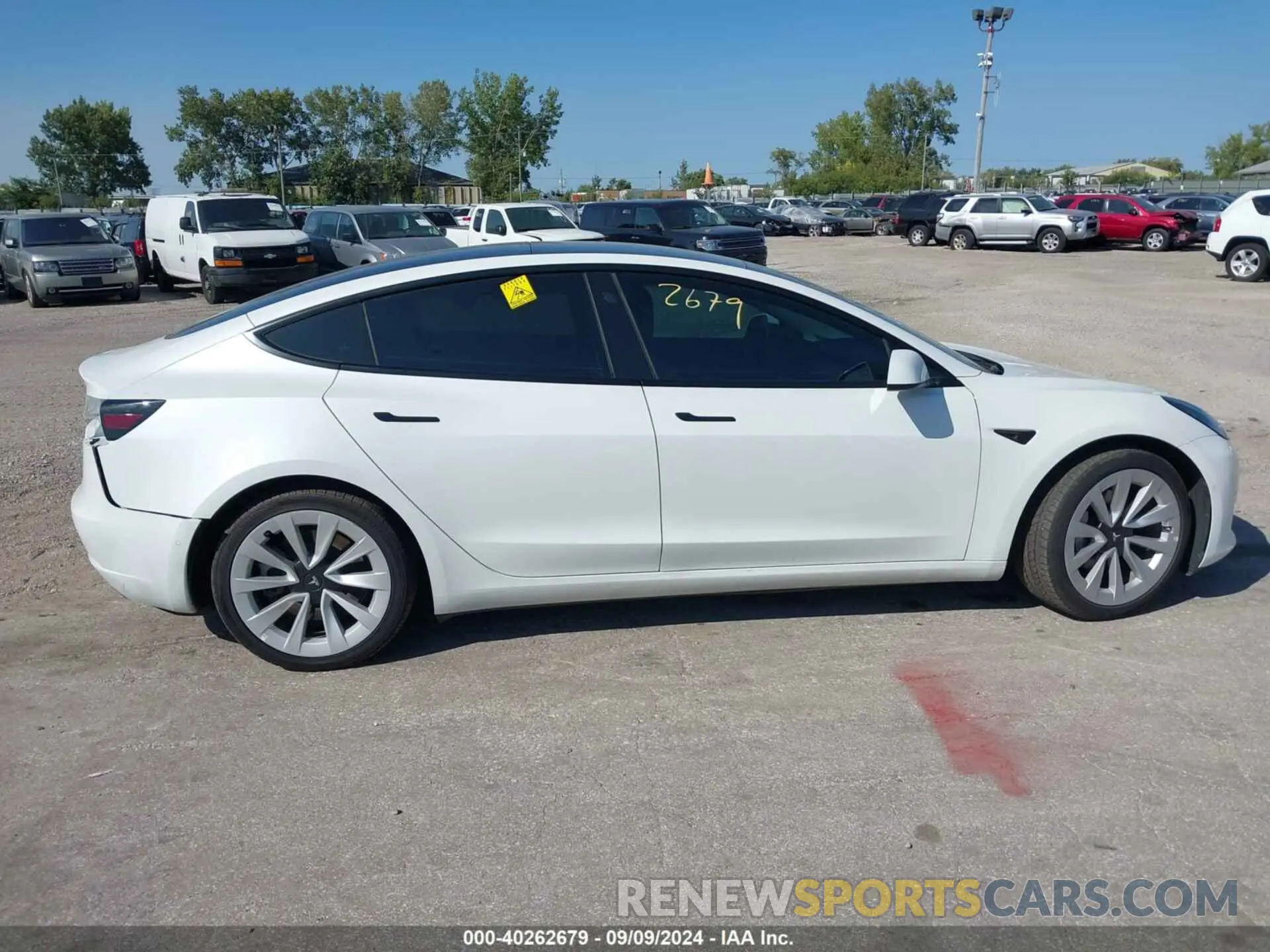 13 Фотография поврежденного автомобиля 5YJ3E1EA4NF120849 TESLA MODEL 3 2022