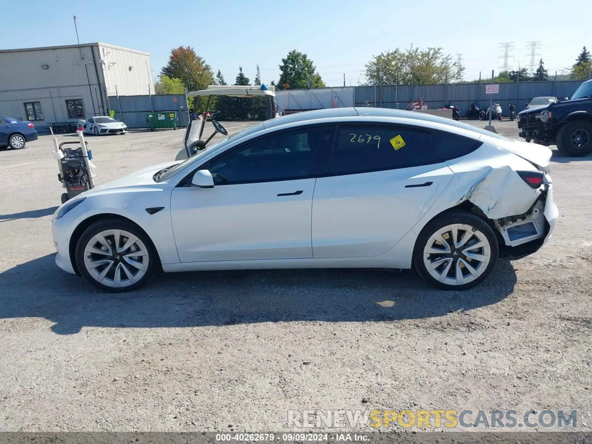 14 Фотография поврежденного автомобиля 5YJ3E1EA4NF120849 TESLA MODEL 3 2022