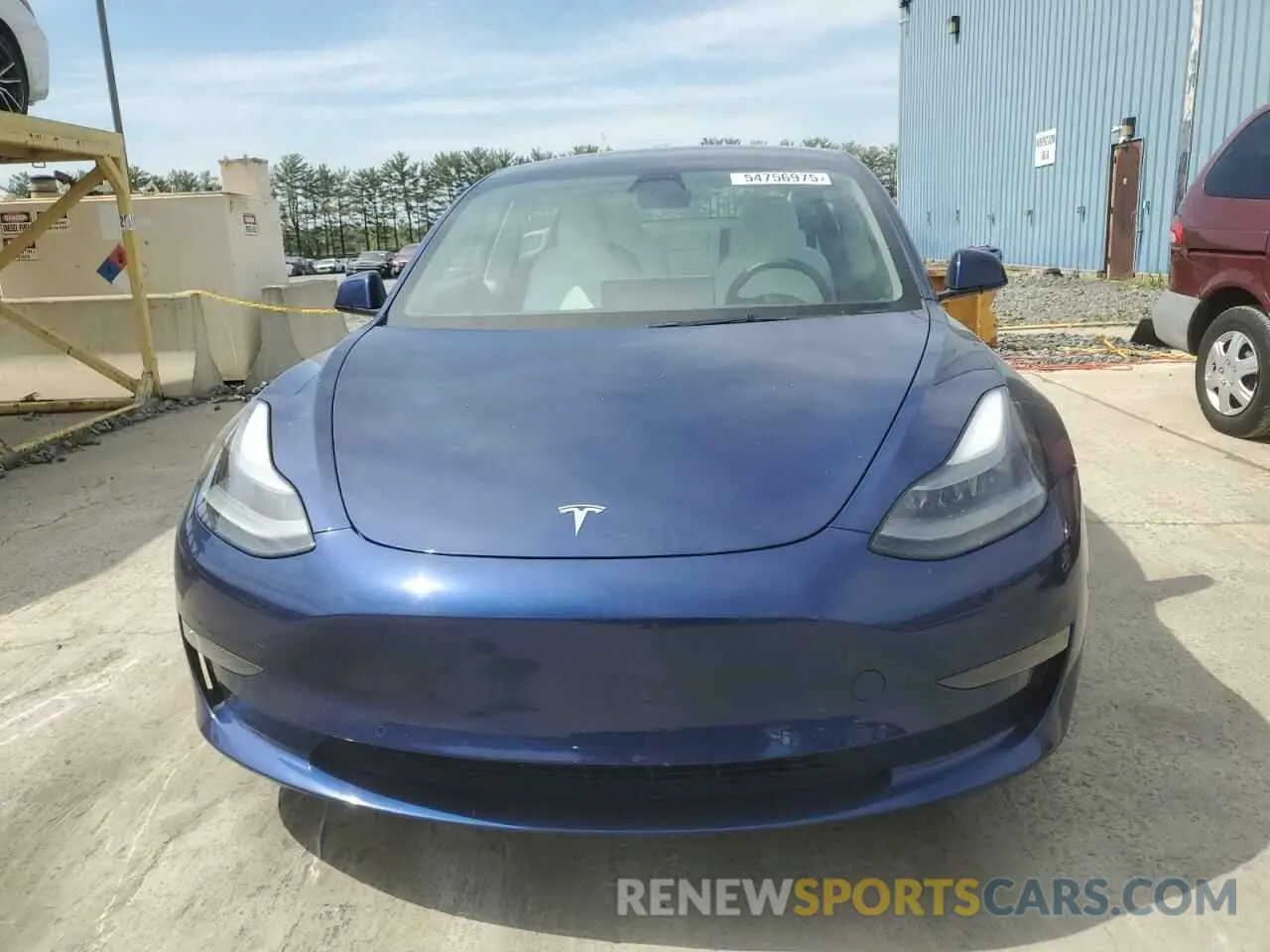 5 Photograph of a damaged car 5YJ3E1EA4NF155309 TESLA MODEL 3 2022