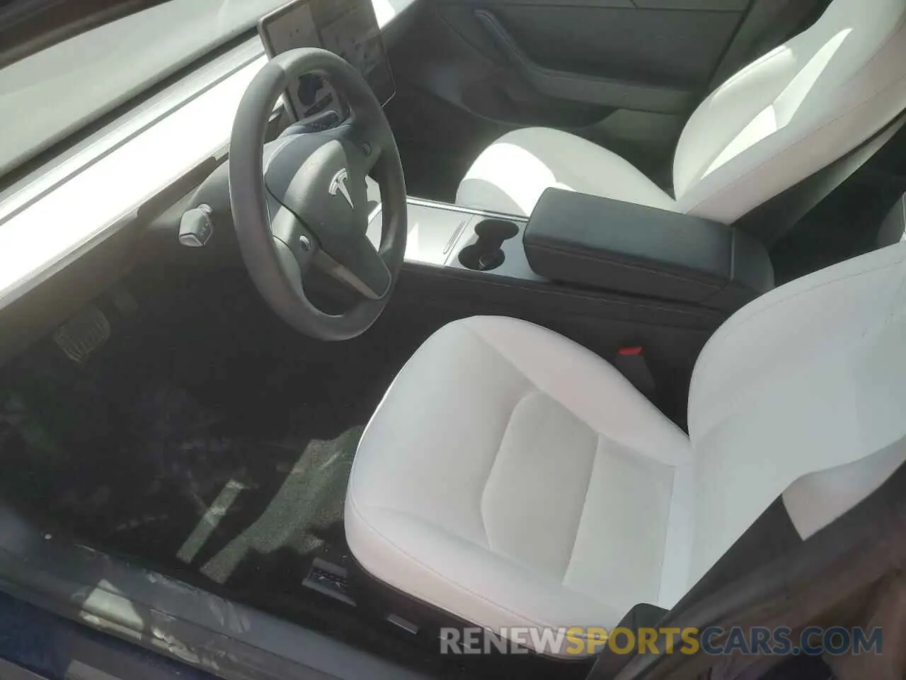 7 Photograph of a damaged car 5YJ3E1EA4NF155309 TESLA MODEL 3 2022