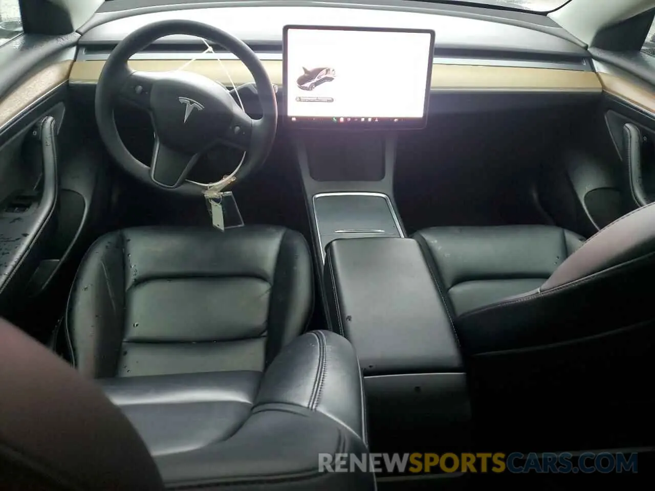 8 Photograph of a damaged car 5YJ3E1EA4NF188262 TESLA MODEL 3 2022