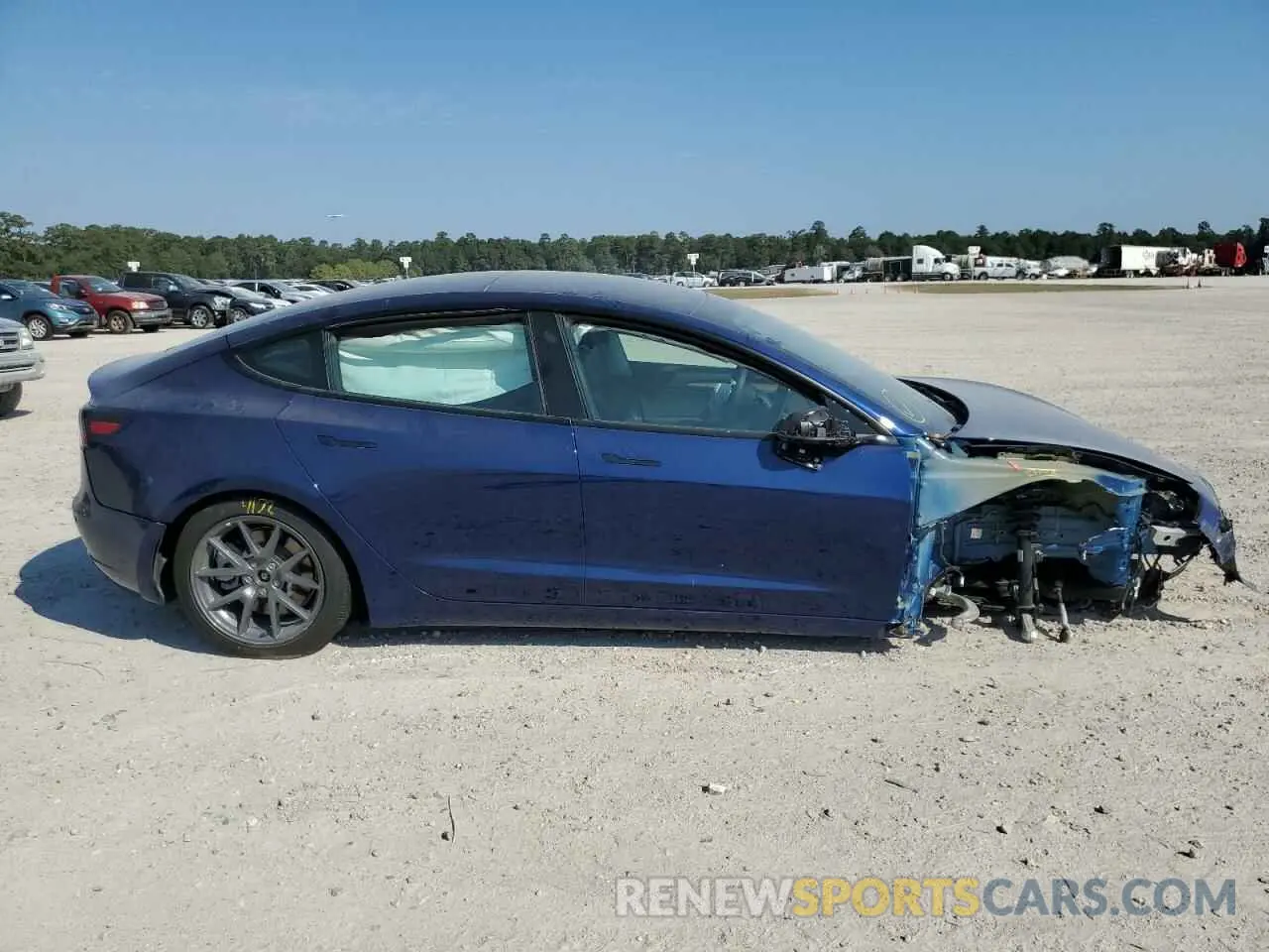 9 Photograph of a damaged car 5YJ3E1EA4NF191212 TESLA MODEL 3 2022