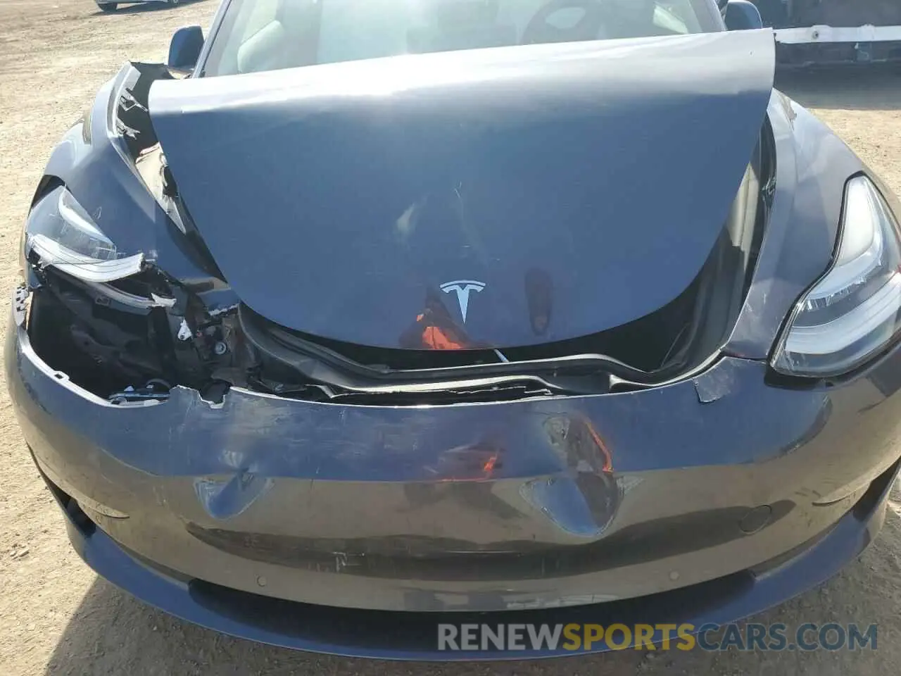 11 Photograph of a damaged car 5YJ3E1EA4NF244376 TESLA MODEL 3 2022