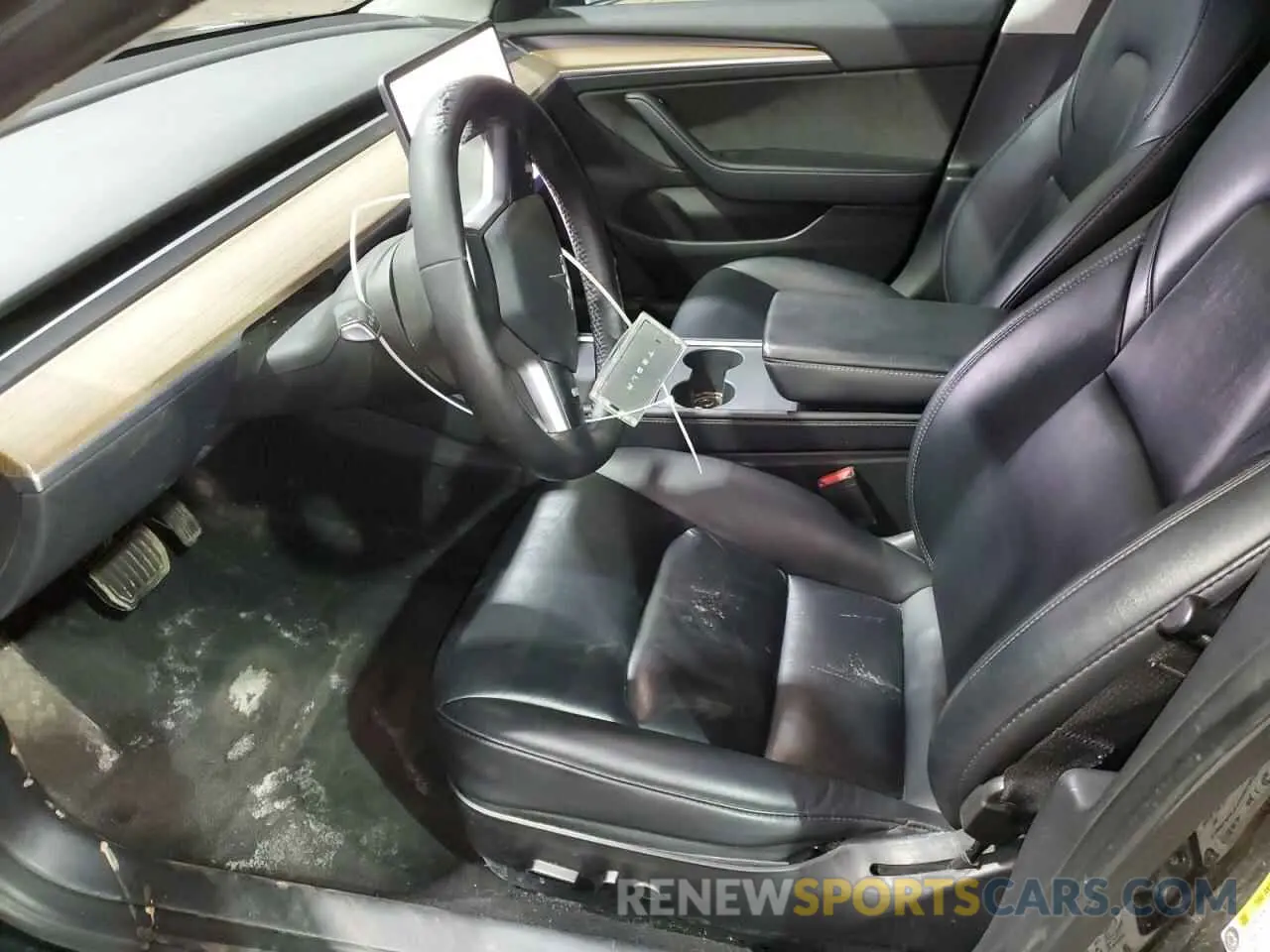 7 Photograph of a damaged car 5YJ3E1EA4NF287034 TESLA MODEL 3 2022