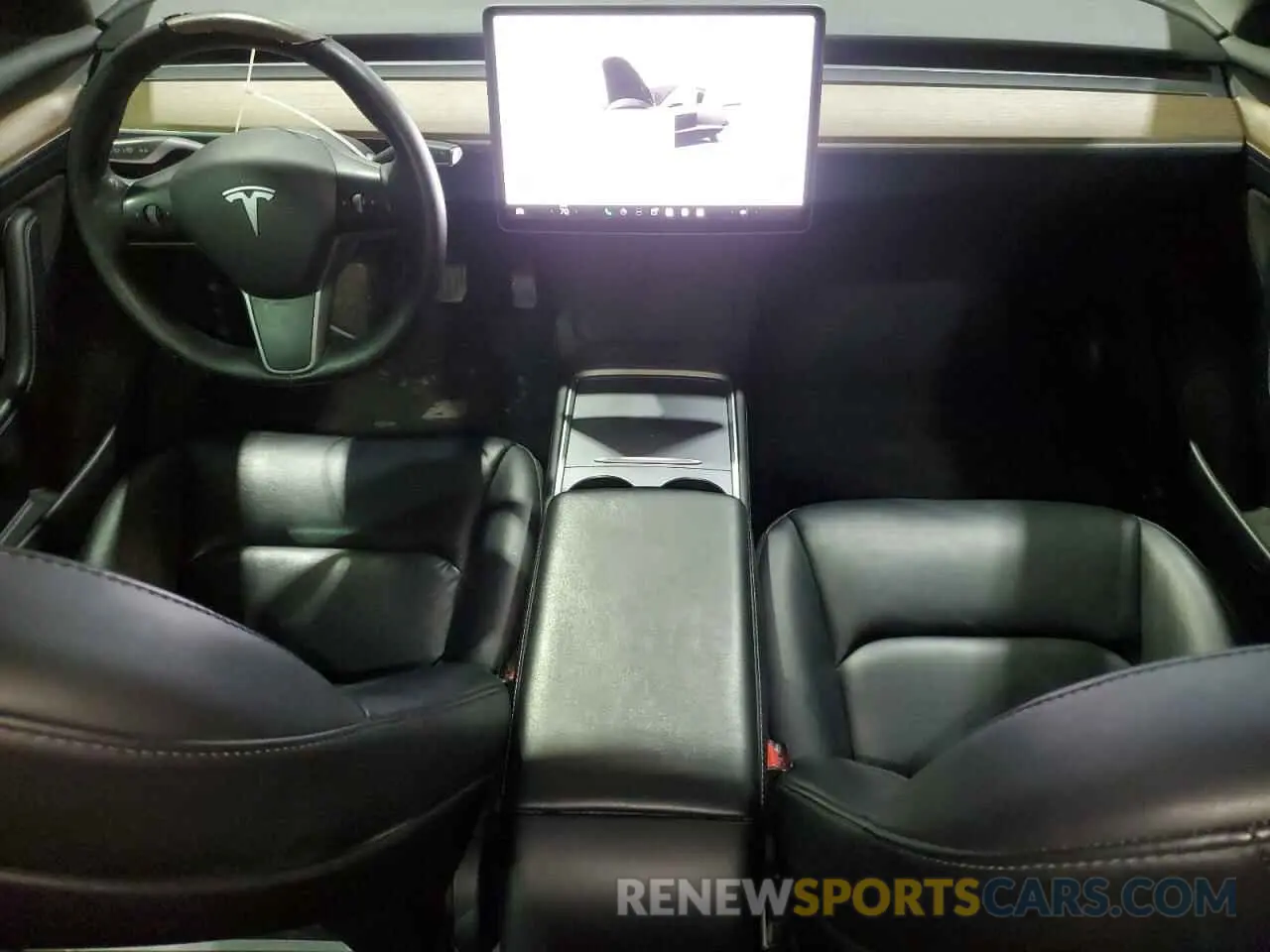8 Photograph of a damaged car 5YJ3E1EA4NF287034 TESLA MODEL 3 2022
