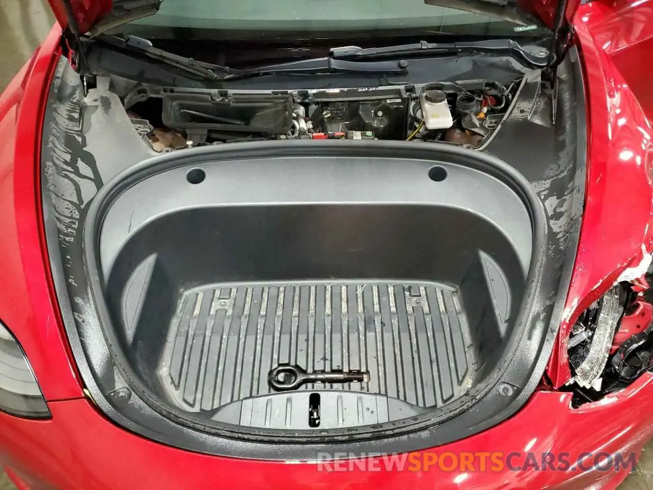 11 Photograph of a damaged car 5YJ3E1EA4NF287440 TESLA MODEL 3 2022