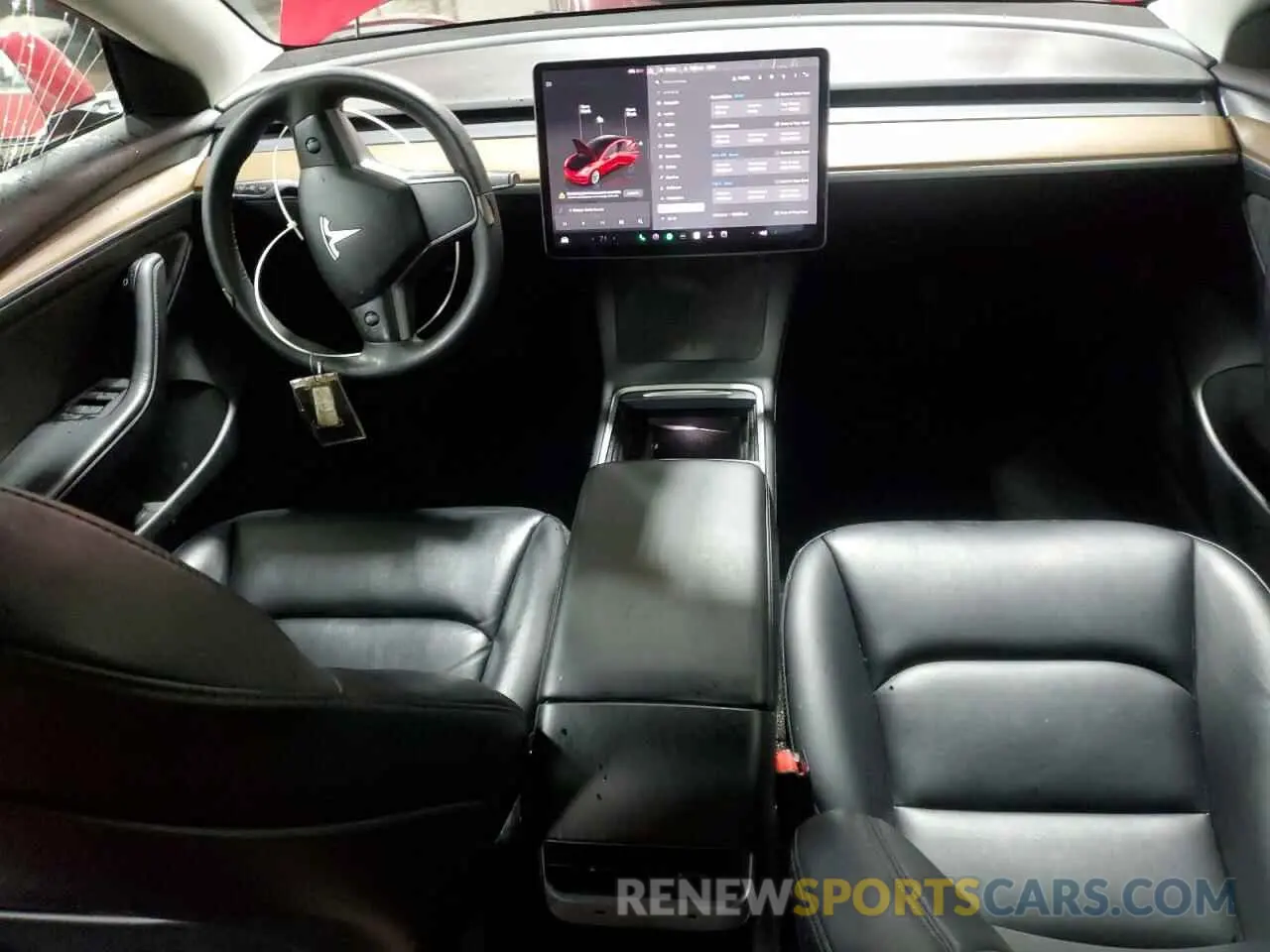 8 Photograph of a damaged car 5YJ3E1EA4NF287440 TESLA MODEL 3 2022