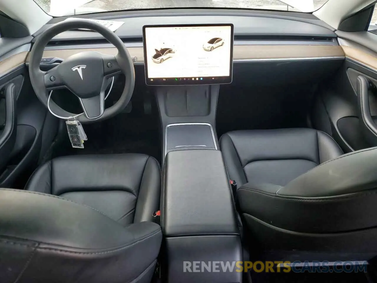 8 Photograph of a damaged car 5YJ3E1EA4NF289480 TESLA MODEL 3 2022