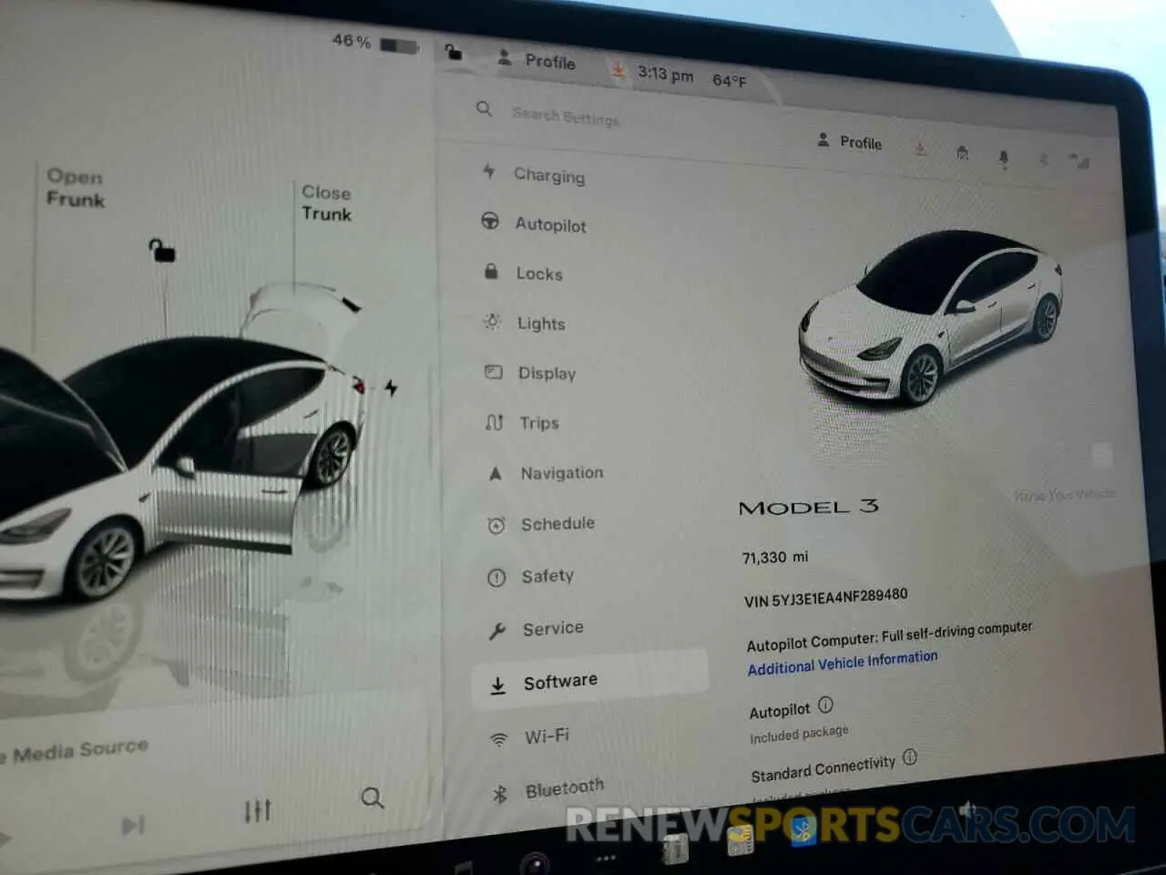 9 Photograph of a damaged car 5YJ3E1EA4NF289480 TESLA MODEL 3 2022