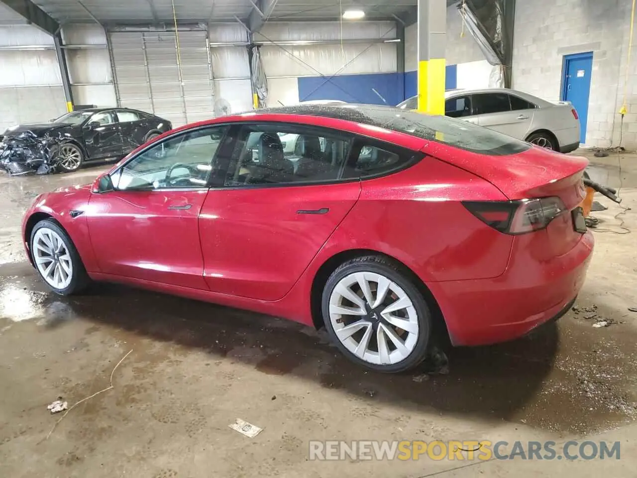 2 Фотография поврежденного автомобиля 5YJ3E1EA4NF289575 TESLA MODEL 3 2022