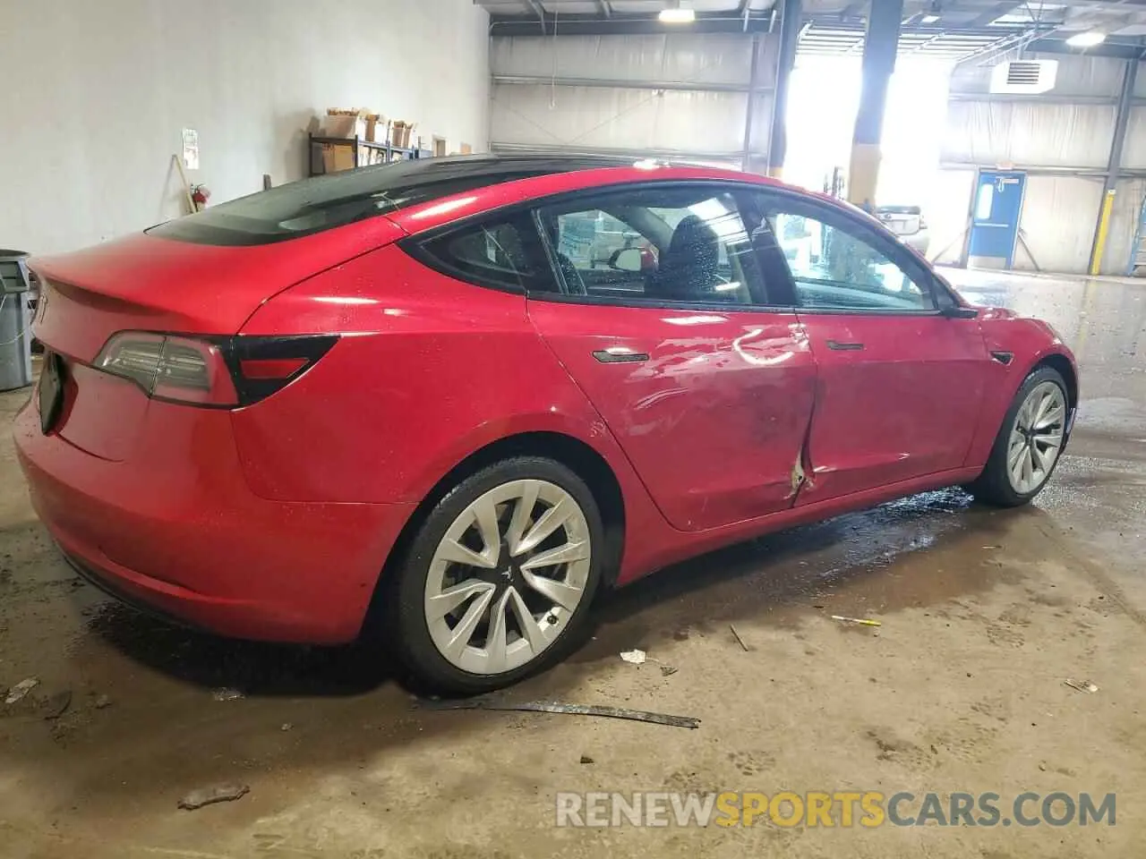 3 Фотография поврежденного автомобиля 5YJ3E1EA4NF289575 TESLA MODEL 3 2022