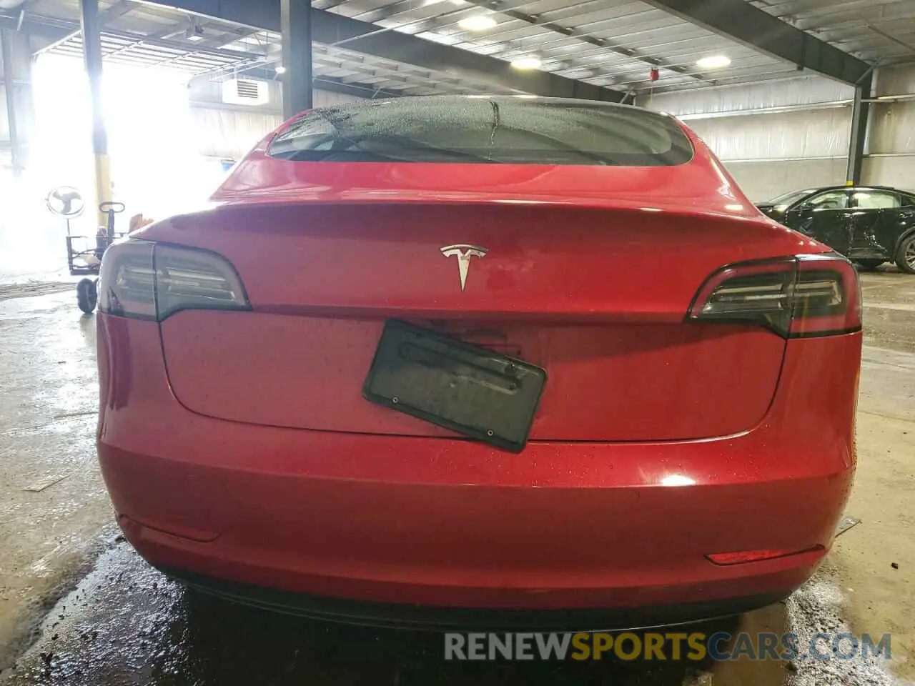 6 Фотография поврежденного автомобиля 5YJ3E1EA4NF289575 TESLA MODEL 3 2022