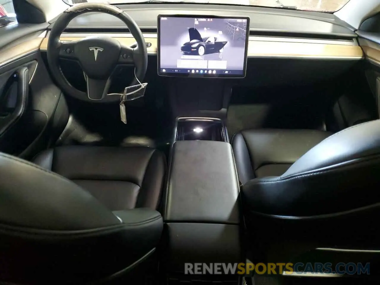 8 Фотография поврежденного автомобиля 5YJ3E1EA4NF289575 TESLA MODEL 3 2022