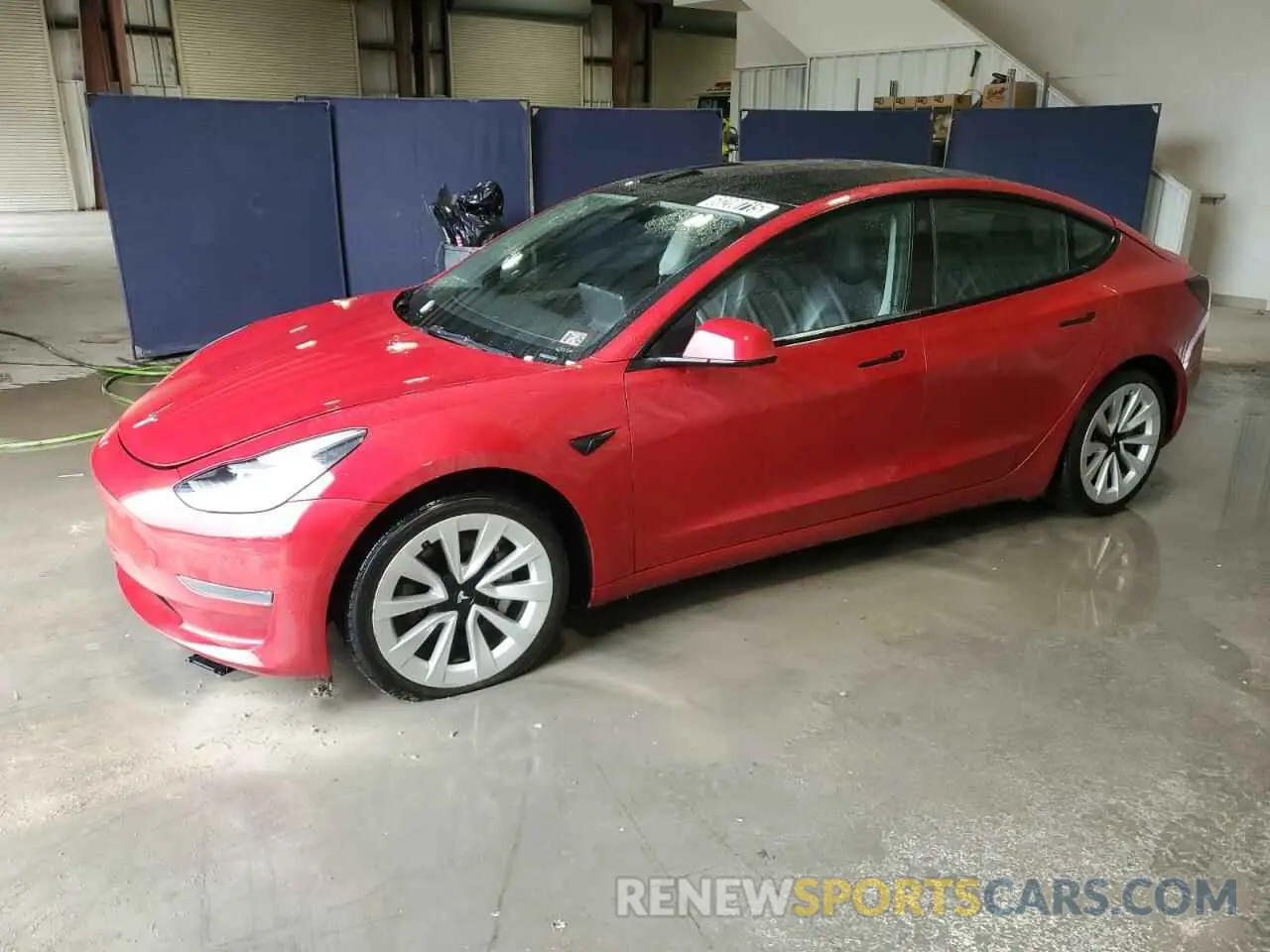 1 Фотография поврежденного автомобиля 5YJ3E1EA4NF290743 TESLA MODEL 3 2022