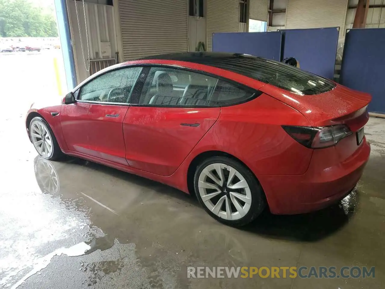 2 Фотография поврежденного автомобиля 5YJ3E1EA4NF290743 TESLA MODEL 3 2022