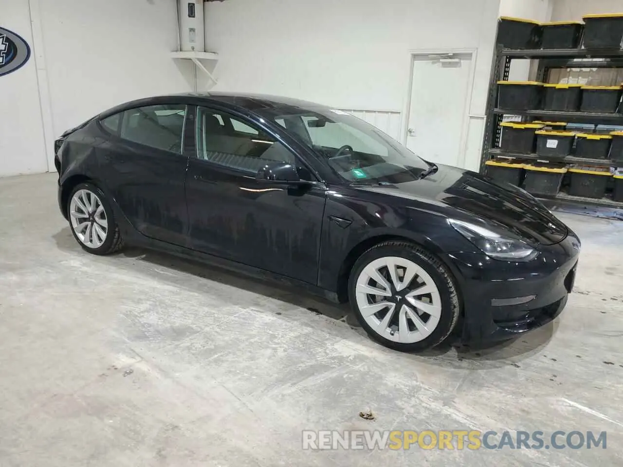 4 Фотография поврежденного автомобиля 5YJ3E1EA4NF304866 TESLA MODEL 3 2022