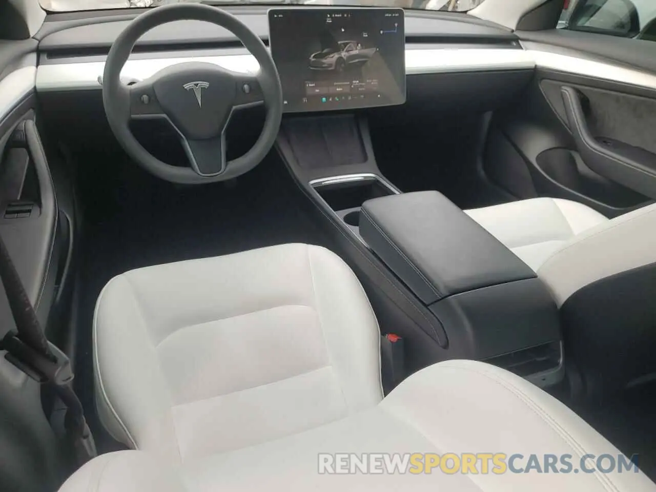 8 Photograph of a damaged car 5YJ3E1EA4NF312207 TESLA MODEL 3 2022