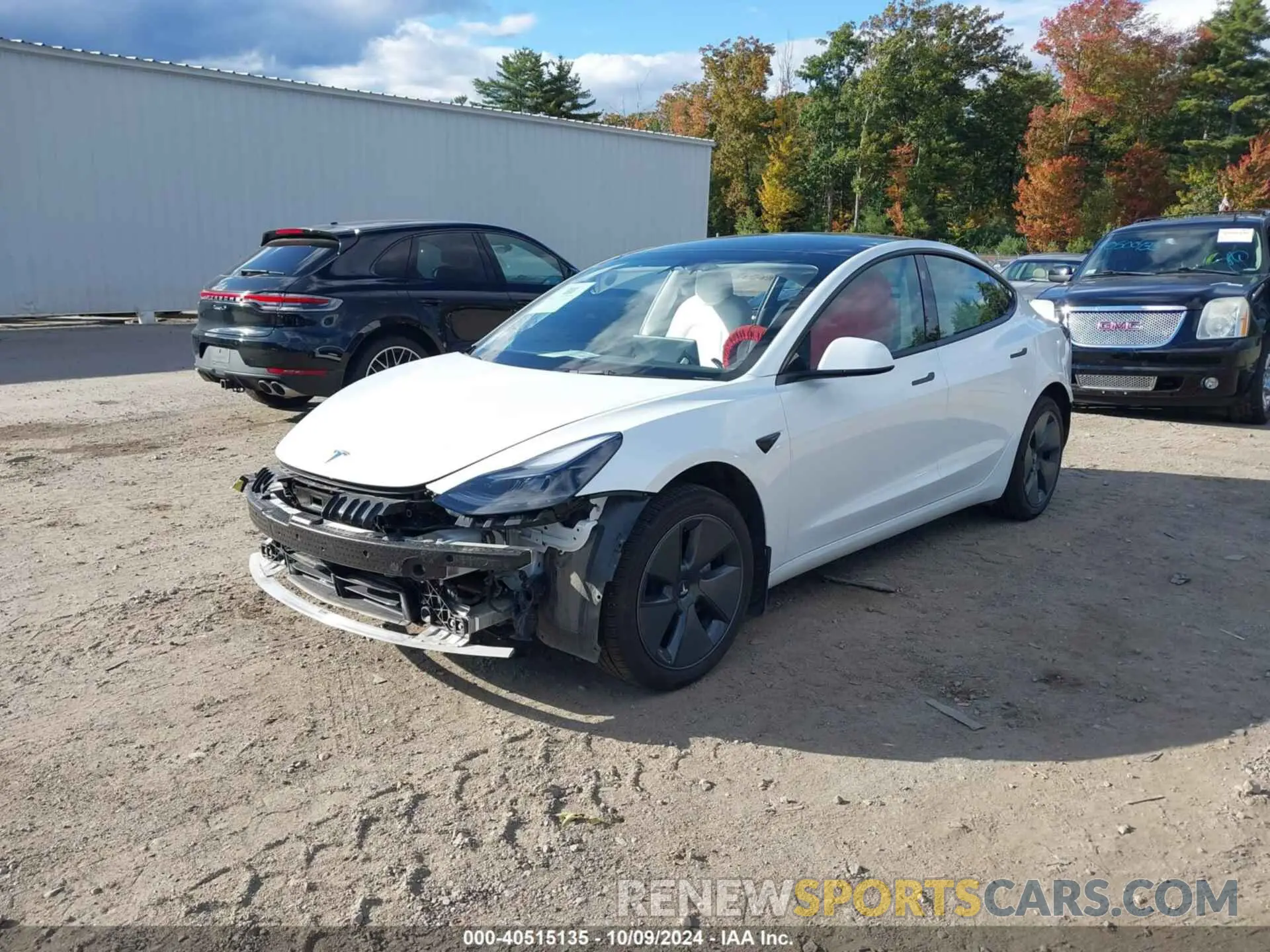 2 Фотография поврежденного автомобиля 5YJ3E1EA4NF320629 TESLA MODEL 3 2022