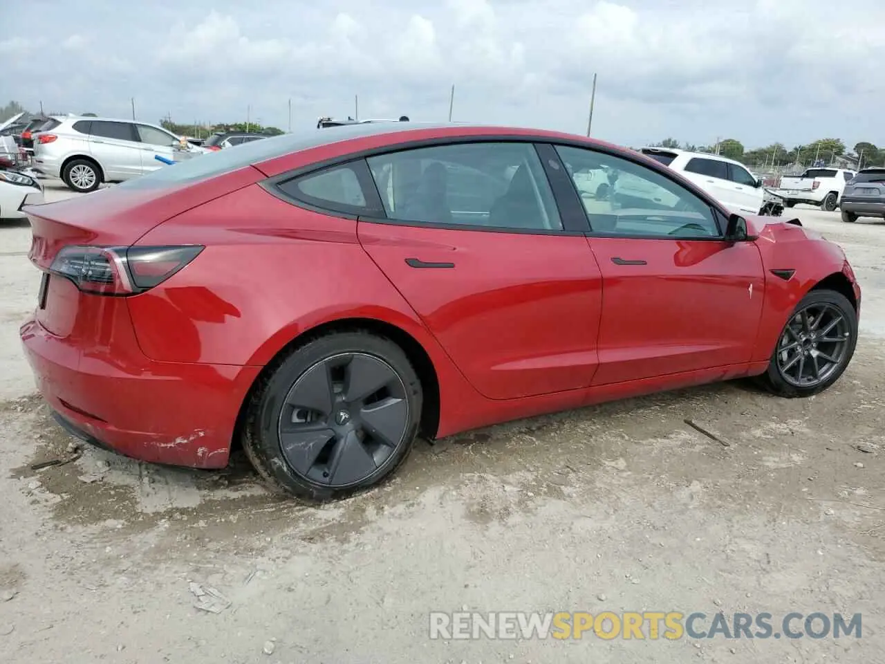3 Фотография поврежденного автомобиля 5YJ3E1EA4NF320713 TESLA MODEL 3 2022