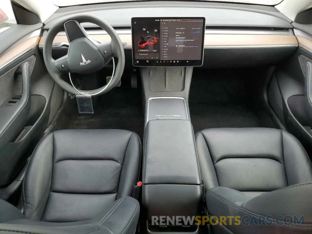 8 Фотография поврежденного автомобиля 5YJ3E1EA4NF320713 TESLA MODEL 3 2022