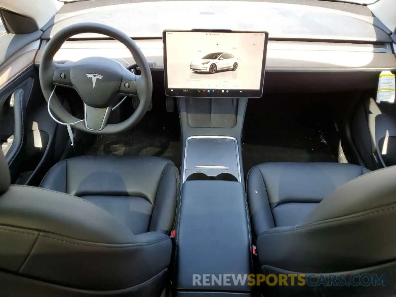 8 Photograph of a damaged car 5YJ3E1EA4NF340377 TESLA MODEL 3 2022