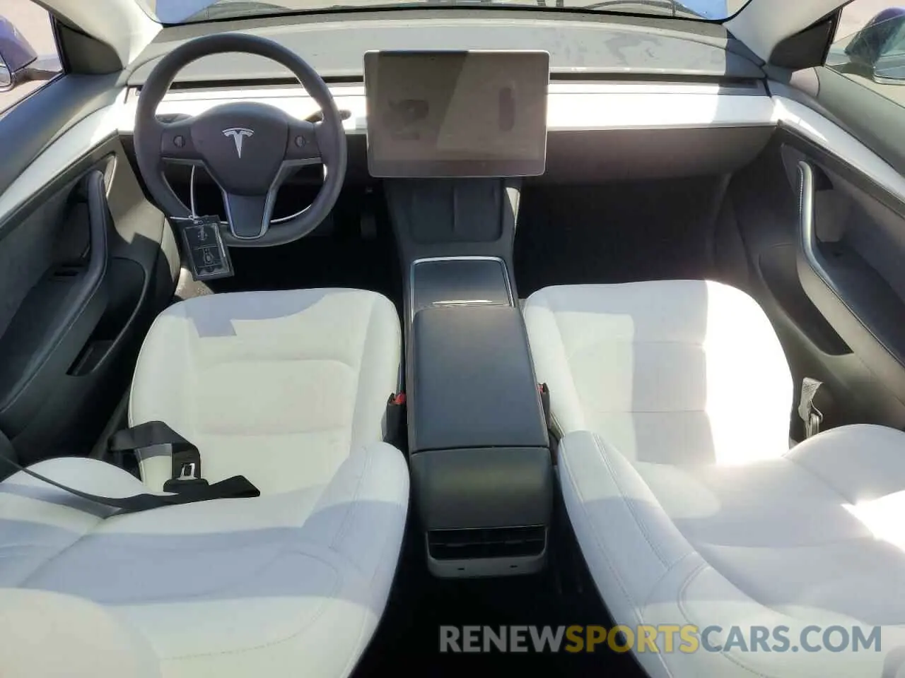 8 Photograph of a damaged car 5YJ3E1EA4NF353873 TESLA MODEL 3 2022